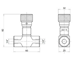 Дроссельный кран D-13-VRFB04-foto2
