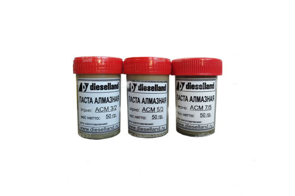 Комплект притирочных алмазных паст для ручной работы — DL-ACM3K Комплект притирочных алмазных паст для ручной работы — DL-ACM3K