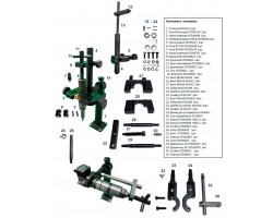 Струбцина для ремонта насос-форсунок и насосных секций PLD — DL-ST-02-foto6
